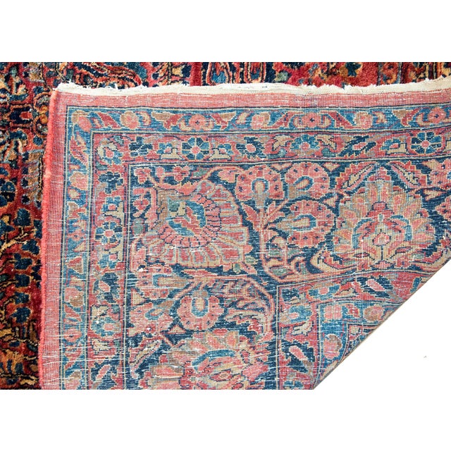 Early 20th Century Persian Sarouk Rug For Sale - Image 14 of 15