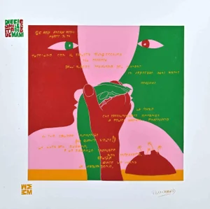 Ennio Pouchard, Diecicomeleditadiduemani on Acetate, 1973