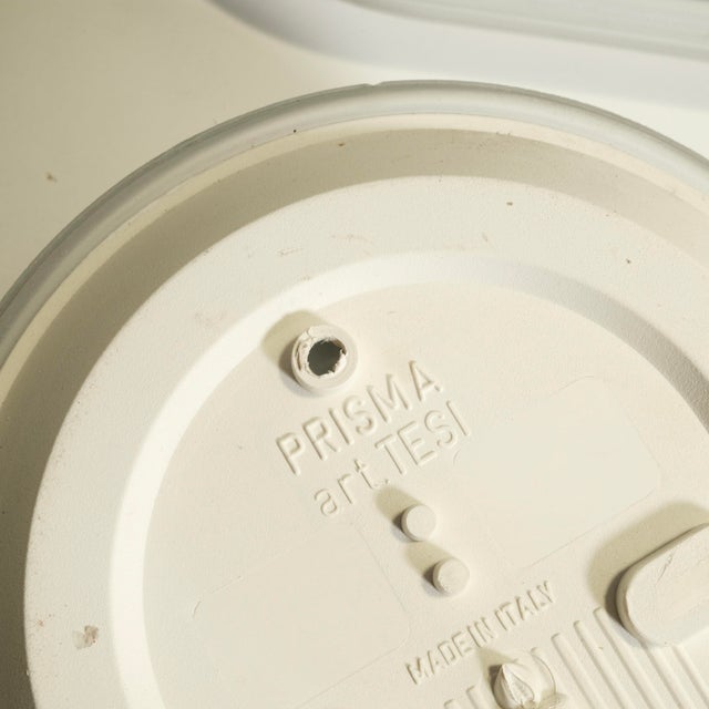 Vintage Trio Prisma Tesi Floral Design Lamps, Italy, 1980s, Set of 3 For Sale - Image 18 of 18