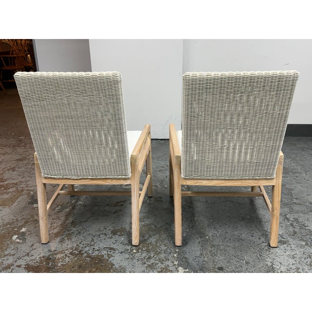 2020s Palecek Freeman Coastal Armchairs, Pair For Sale - Image 5 of 12