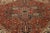 Hand-Knotted Antique Persian Heriz Rug in Red, Blue, Beige Medallion Pattern For Sale - Image 4 of 7
