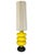 Large Yellow Murano Glass Table Lamp with Pleated Lampshade, 1970s For Sale - Image 16 of 18