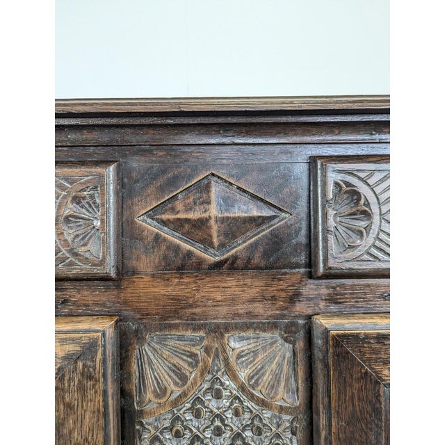 Brutalist Buffet in the style of Dudouyt For Sale - Image 9 of 10