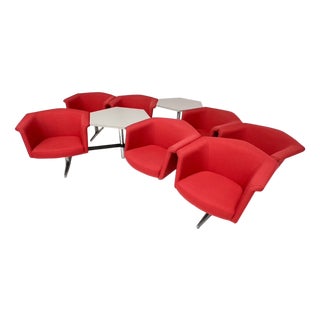 Modular Waiting Room Set from Artifort, 1980s, Set of 6 For Sale