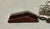 Vintage Mid-Century Brown Stitched Leather Working Northern Telecom Phone Wall or Desk, Circa 1970s For Sale - Image 4 of 12