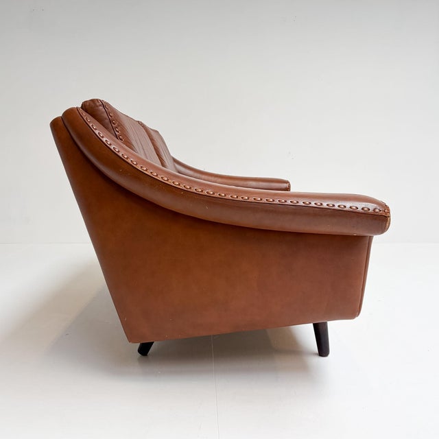 Brown Matador 2-Seater Sofa by Aage Christiansen for Erhardsen & Andersen, 1960s For Sale - Image 8 of 18