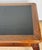 Brown Antique Georgian Walnut Leather Top Library Office Writing Desk For Sale - Image 8 of 15