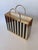 Vintage Italian Brass Magazine Rack, 1960s, in Good conditions. Designed 1960 to 1969