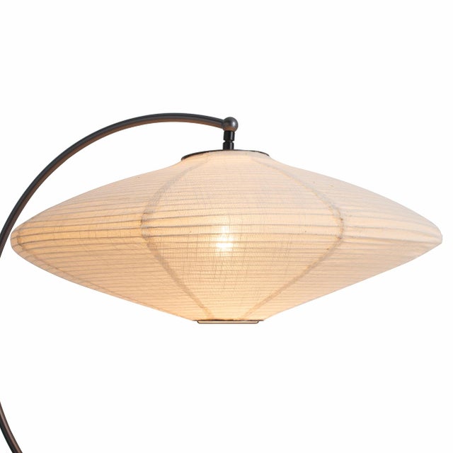 Nova Rosewell 22"d Table Lamp - Hand-Stitched Woven Paper Linen Shade, Marble Base, Dimmable, Bulb Included For Sale - Image 4 of 9