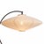 Nova Rosewell 22"d Table Lamp - Hand-Stitched Woven Paper Linen Shade, Marble Base, Dimmable, Bulb Included For Sale - Image 4 of 9