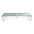 Vintage Cast Iron Maison Jansen Style Long Twisted Rope and Glass Coffee Table, French/Italian, 1960s–1970s For Sale - Image 10 of 10