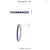 Metal Prong Set Blue Sapphire Round Cut Eternity Band in 18k White Gold Size 6 For Sale - Image 7 of 11