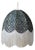 The Bianca Snakeskin Fringed Lampshade - Large For Sale