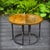 Vintage Side Tables in Wrought Iron and Oak, France, 1930s, Set of 2 For Sale - Image 18 of 18