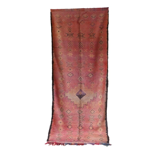 Vintage 5x12 Ft Moroccan Rug For Sale - Image 9 of 9