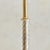 Italian Murano Fluted Glass + Brass 8-Arm Chandelier, 1940s For Sale - Image 10 of 11