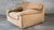 Animal Skin Roche Bobois for Tre Erre S.p.A. Buffalo Camel Leather Club Chair For Sale - Image 7 of 13