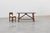 A characterful Spanish rustic trestle table dating from the 19th century, distinguished by its honest craftsmanship,...