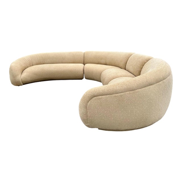 Vladimir Kagan for Weiman Modular Sectional Sofa - a Pair For Sale - Image 9 of 11
