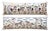White Horse Suzani Lumbar Pillow Cover 17'' X 52'' - Set of Two For Sale