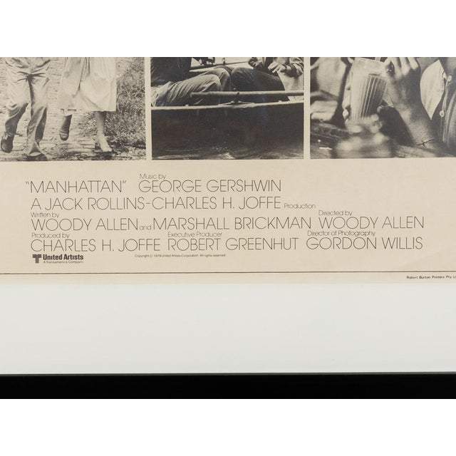 Manhattan Film Poster, 1970s For Sale - Image 9 of 14