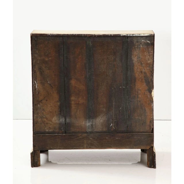 French Painted Secretary Desk With Fallfront, Mid 19th Century For Sale - Image 10 of 12