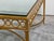 Mid 20th Century Italian Midcentury Gilt Bronze Coffee Table with Glass Top and Ring Motifs For Sale - Image 5 of 11
