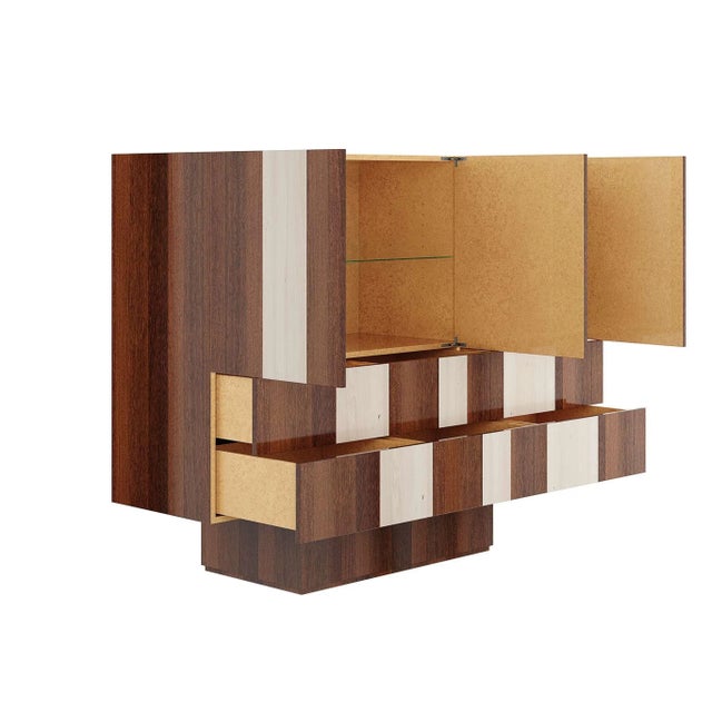 Ruskin Wood Cabinet by Hommés Studio For Sale - Image 4 of 7