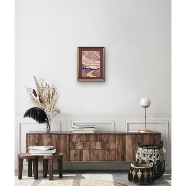 Samuel Dennis Walley Timmins, Running Stream in the Welsh Marches, 1932, Watercolor For Sale - Image 16 of 18