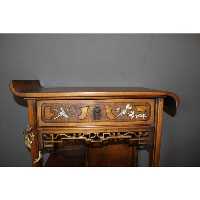 Japanese Cabinet from Bastet in Lyon, 1890s For Sale - Image 6 of 15