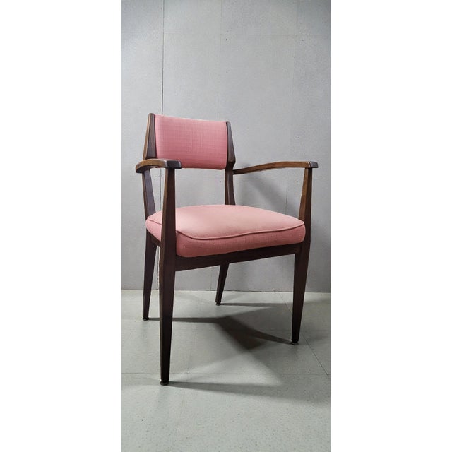 Upholstered Rosewood Armchair, 1950s For Sale - Image 10 of 10