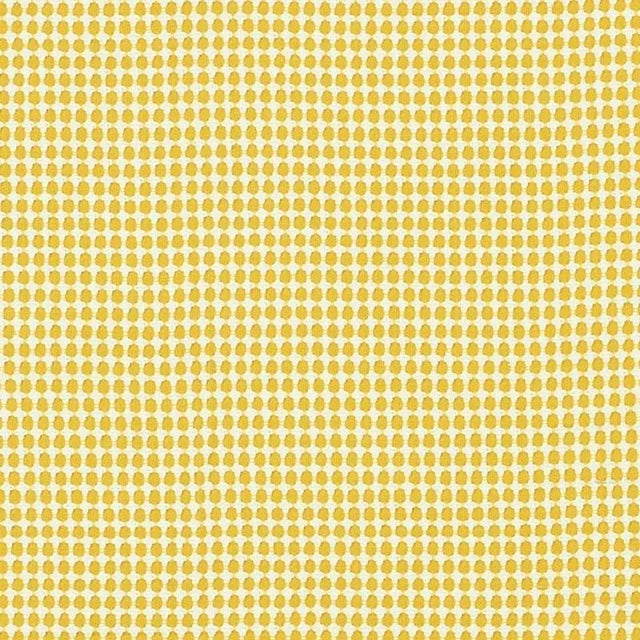 Schumacher Zipster Fabric in Yellow For Sale