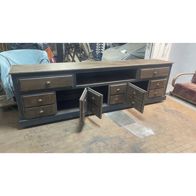 Vintage Counter in Wood, 1960s For Sale - Image 13 of 17