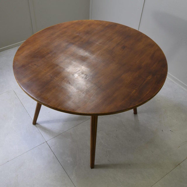 1960s Round Table in the style of Gio Ponti, 1960s For Sale - Image 5 of 8