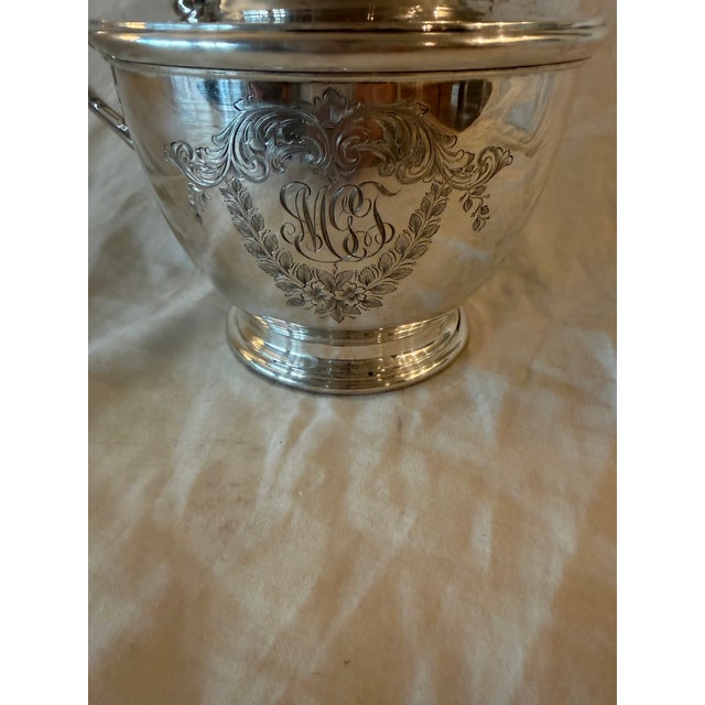 American Early 20th Century Spaulding & Co. Sterling Silver Pitcher For Sale - Image 3 of 7