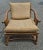 Wood Mid Century John Wisner for Ficks Reed Rattan and Walnut Lounge Chair For Sale - Image 7 of 7