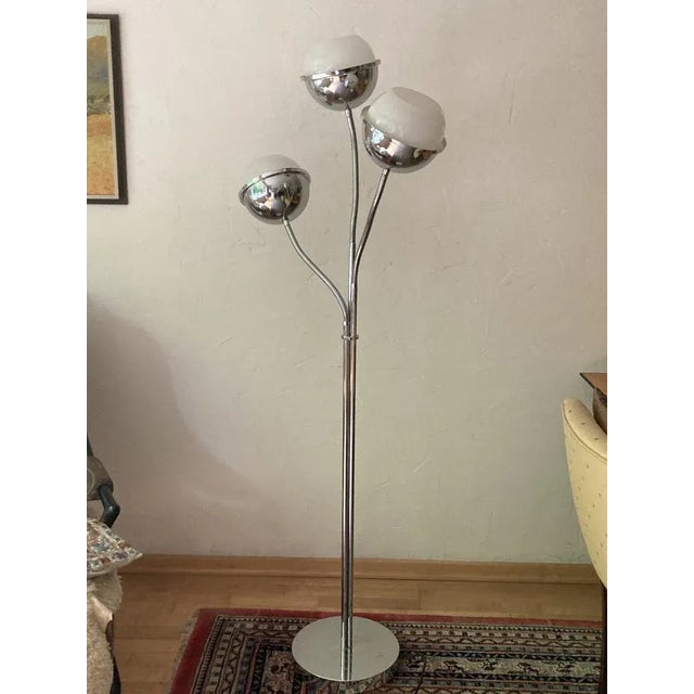 Space Age Eyeball Floor Lamp in the Style of Goffredo Reggiani For Sale - Image 12 of 12