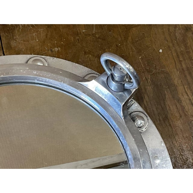 Metal Porthole Mirror For Sale - Image 7 of 7