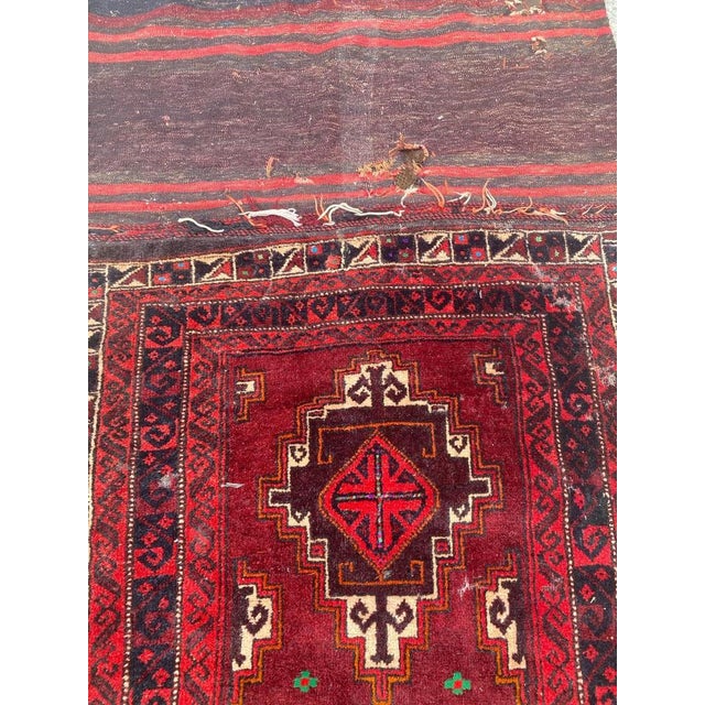 Distressed Khorjin Rug For Sale - Image 17 of 18