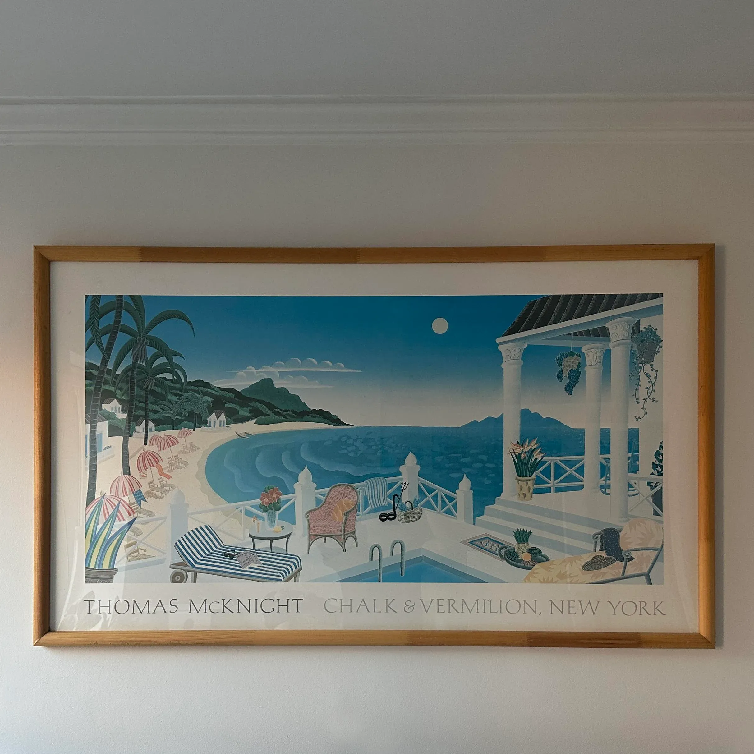 1980's XL Framed Thomas McKnight 