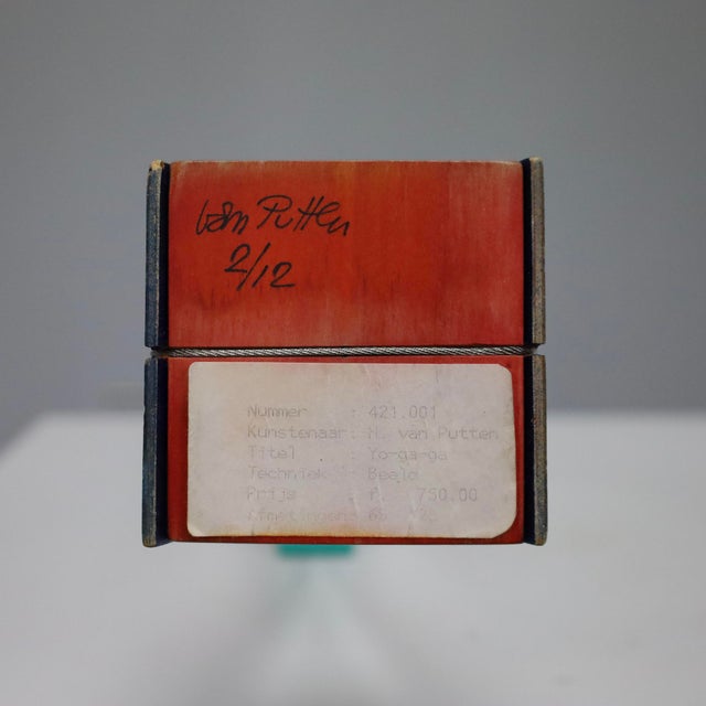 Constructivist Yo-Ga-Ga Sculpture by Henk Van Putten, Netherlands, 1990s For Sale - Image 9 of 10