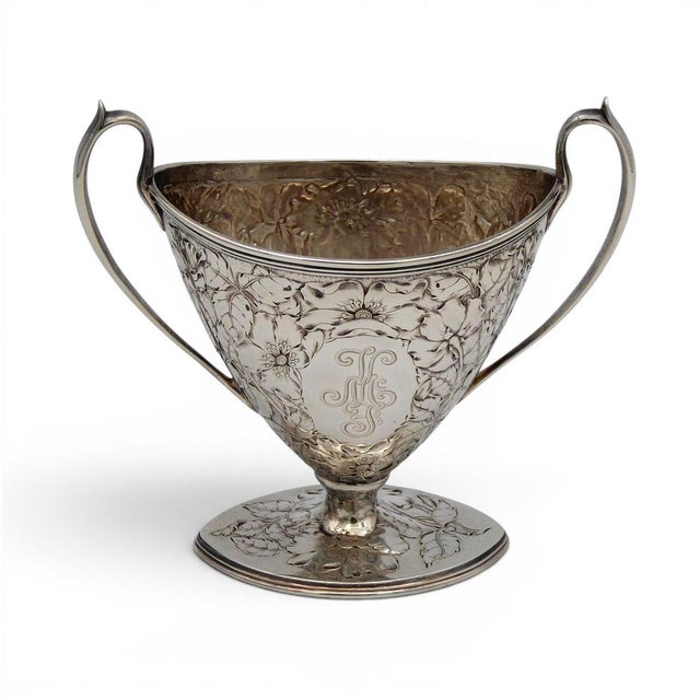 Metal Sterling Silver Coffee or Tea Service from Spaulding & Co., 1890s, Set of 4 For Sale - Image 7 of 13