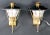 Maison Lunel Brass, Black Metal and Glass Sconces Lantern, Mid-Century, France - a Pair For Sale - Image 9 of 9