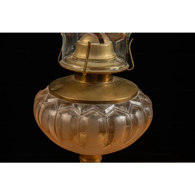 Vintage Figural Oil Lamp For Sale In Chicago - Image 6 of 7