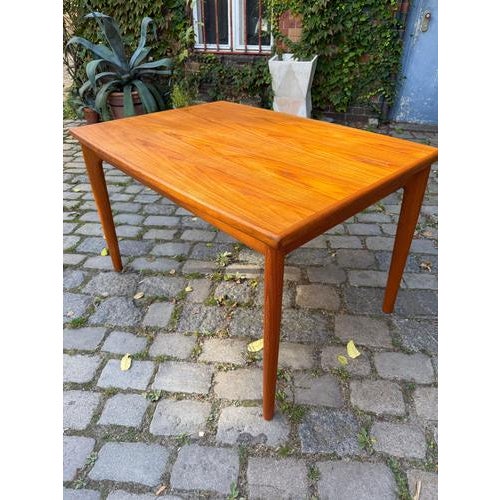 Extendable Teak Dining Table by Grete Jalk for Glostrup For Sale - Image 10 of 11