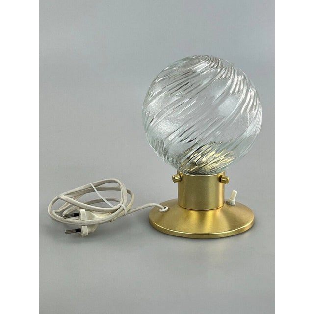 Metal Space Age Ball Table Lamp, 1960s For Sale - Image 7 of 13
