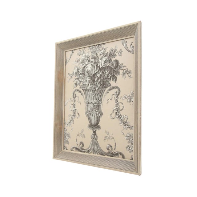 French French Style Fabric Panels, a Pair For Sale - Image 3 of 4