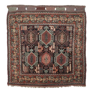 Antique Persian Shiraz Gift-Sized Square Rug by Rug & Kilim, 1920-1929 For Sale