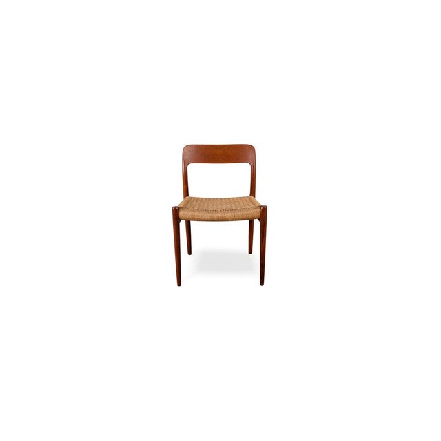 Original Jl Mollers Model 75 Chair, Niels Otto Møller, Teak, Danish For Sale - Image 11 of 11
