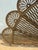 Vintage Brass Fireplace Peacock Folding Fan Screen For Sale - Image 9 of 12